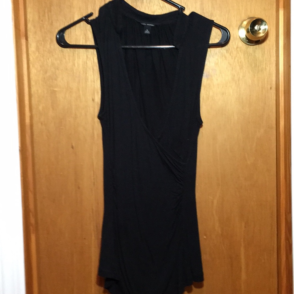 Banana Republic low-cut, sleeveless top